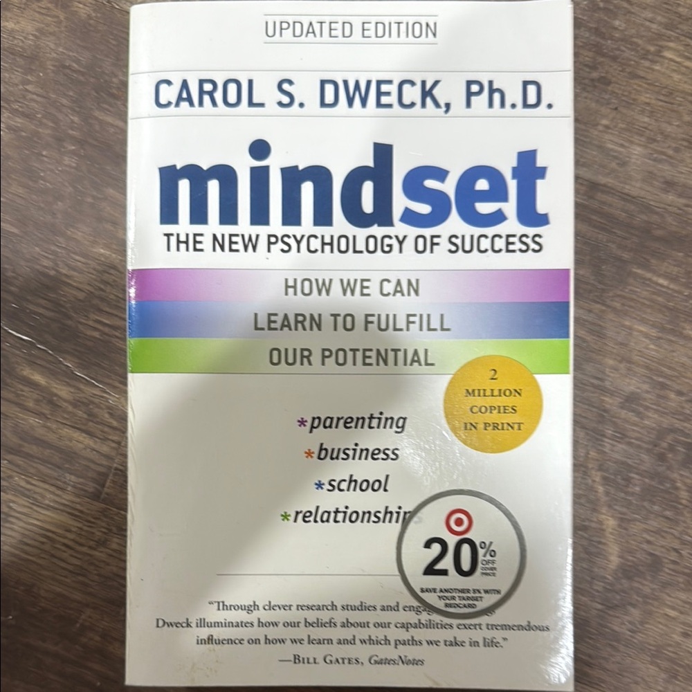Mindset: The New Psychology of Success Book